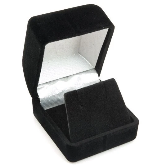 New Fine 585 Rose Gold White Ceramic Clip Earrings From Europe FREE SHIPPING - Image 4 of 4