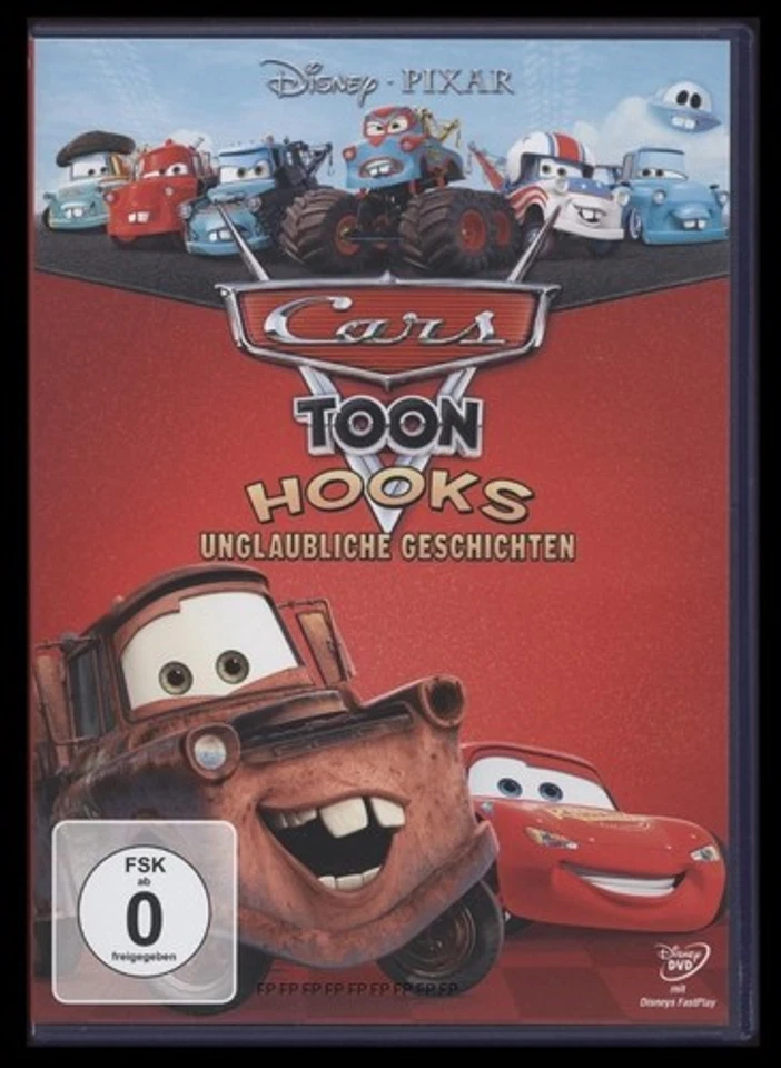 DVD HOOKS UNGLAUBLICHE GESCHICHTEN - CARS TOON - DISNEY - PIXAR *** NEU *** - Bild 1 von 1