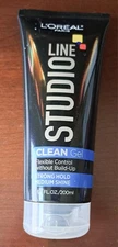 L'Oreal Paris Studio Line Clean Strong Hold Hair Gel 6.8 Oz 