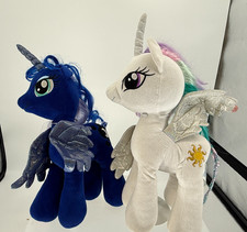 Build-A-Bear My Little Pony Princess Celestia Princess Luna 18 Retired Plush