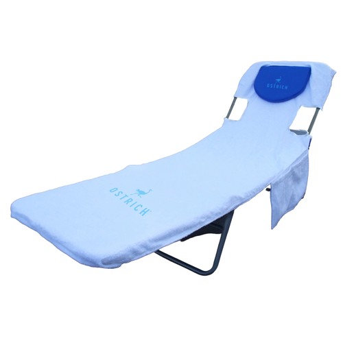Strauß maßgeschneidertes Handtuch für Chaiselongue Strandkorb, nur Handtuchbezug