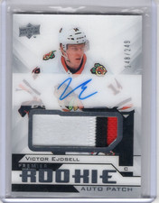 Victor Ejdsell UD Premier Rookie Auto Patch RPA 148/249