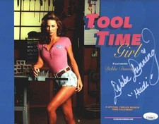 DEBBE DUNNING Signed HOME IMPROVEMENT TOOL TIME CALENDAR Autograph JSA COA CERT