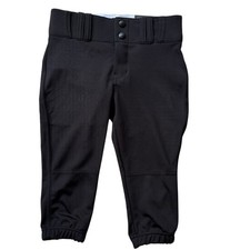 Champro Girls Softball Pants Fastpitch Black S NWT Youth Team Uniform Baseball