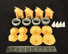 Motores Trent 900 detalles metálicos 1/144 para Airbus A380