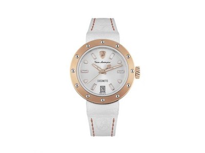 Tonino Lamborghini Cuscinetto Quartz Watch, White, 38 mm, TLF-A05-5