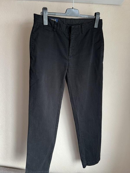 Men Polo Ralph Lauren Trousers Black 32 / M / 46