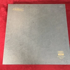Scrabble Deluxe Edition Turntable Board Game Selchow and Righter COMPLETE 1977