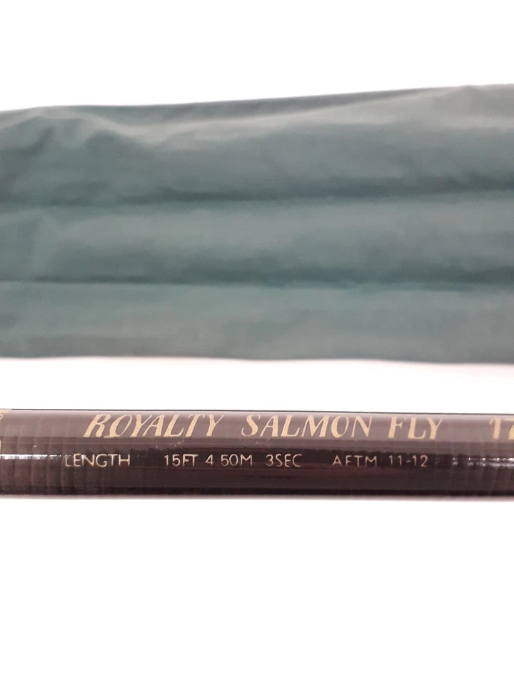 Shakespeare Royalty Salmon Fly Rod 15ft 3pc AFTM 11-12 with Bag - Image 2 of 4