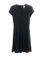 RUNWAY LOOK 7 S/S 1996 VINTAGE GIANNI VERSACE COUTURE BLACK MINI DRESS XS S