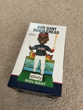 Atlanta Braves Ron Gant Bobblehead Press Box Fire SGA New With Box
