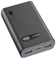 Cellular Line Fast 10000 Mah Powerbank Usb Typ-C Schwarz