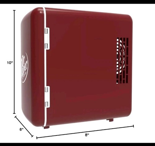 MIS135DRP DR. Pepper Mini Portable Compact Personal Fridge Cooler, 4 Liter NEW! - Picture 6 of 19