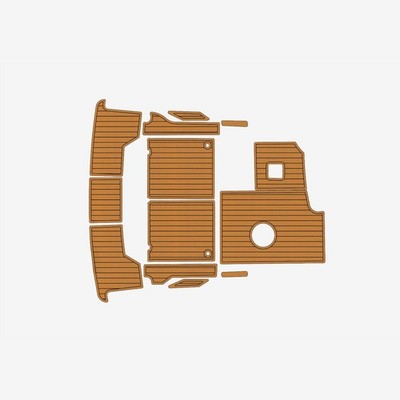 1994 Bayliner Ciera 2655 EVA Faux Teak Marine mat foam Floor