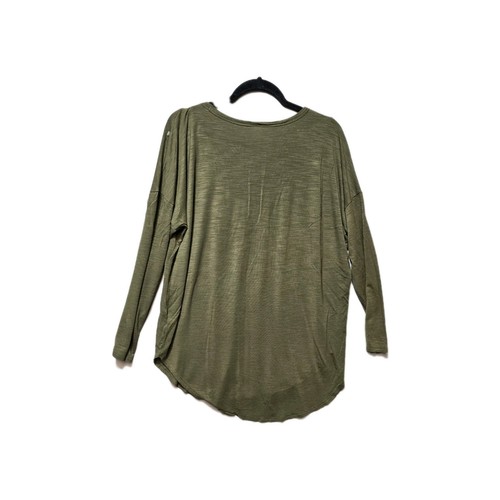Old Navy Women‘s Luxe Tunic Long Sleeves Shirt Olive Green Large - Picture 2 of 4