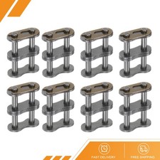 8 x 50-2 Double Roller Chain Connecting Link 15.875mm Pitch Chain Master Link