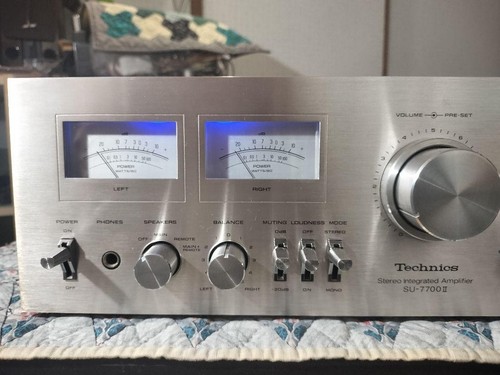 Technics SU-7700II Stereo Integrated Amplifier AC100V 50Hz/60Hz Vintage Used - Picture 12 of 12