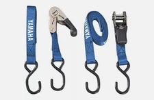 Yamaha 10' Ratcheting Tie-Down Straps Blue ATV UTV Motorcycle PWC