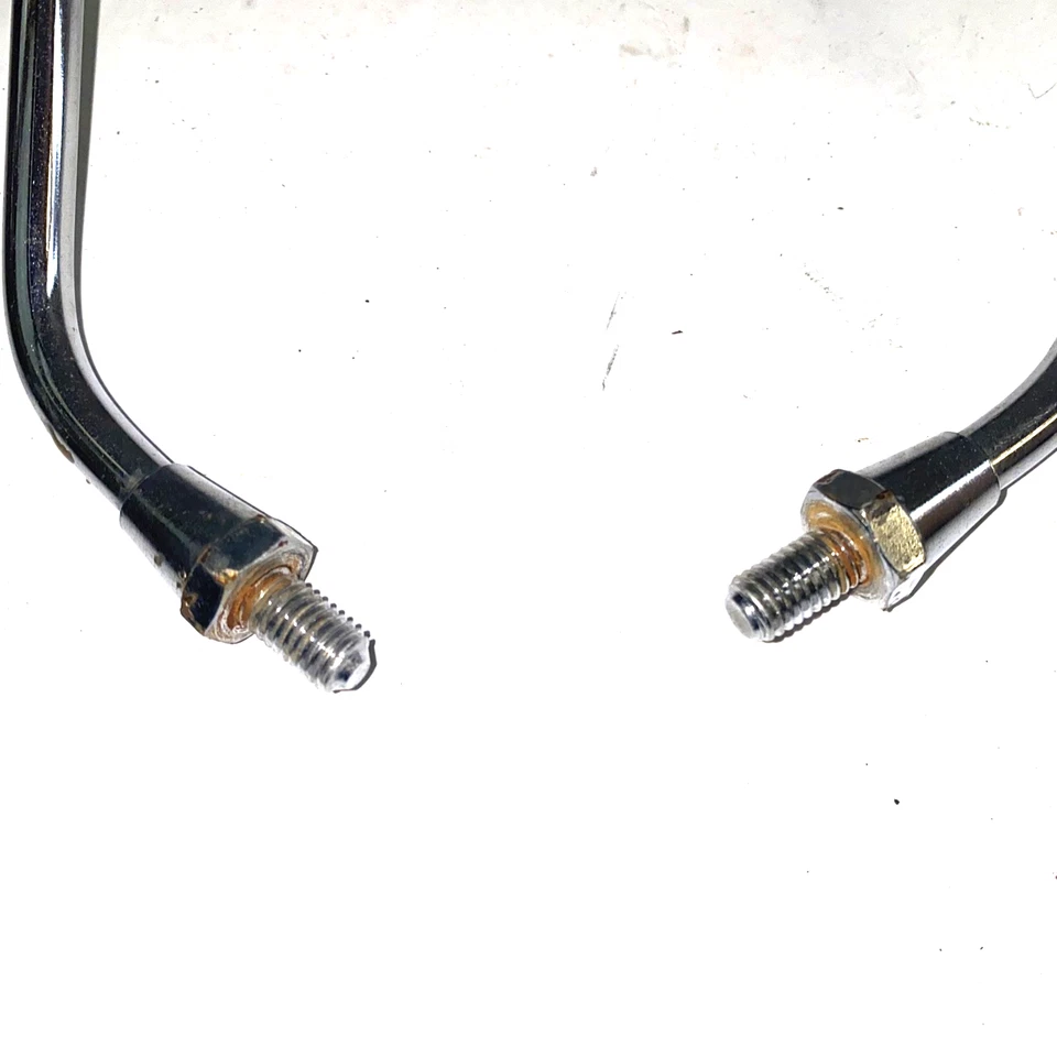 Par de espejos SUZUKI Ts90 TS125 TS185 T500 1970 8 mm Foto 4 de 4