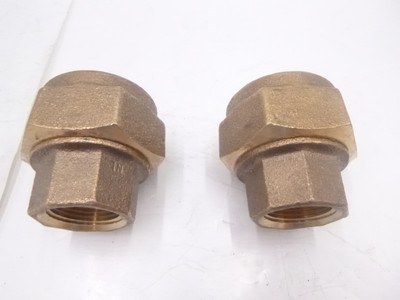 2 Pack AY McDonald 1'' CTS x 1'' FNPT Adapter No Lead 74754Q 5182-063