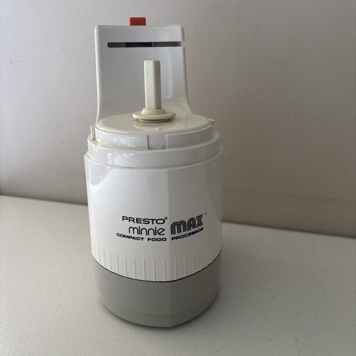 Presto Minnie Max Compact Food Processor Model 029001 Clean Working BASE ONLY - Picture 1 of 9