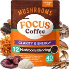 Venture Pal Mushroom Coffee with 12 Adaptogenic 3.53 Ounce (Pack of 1) 