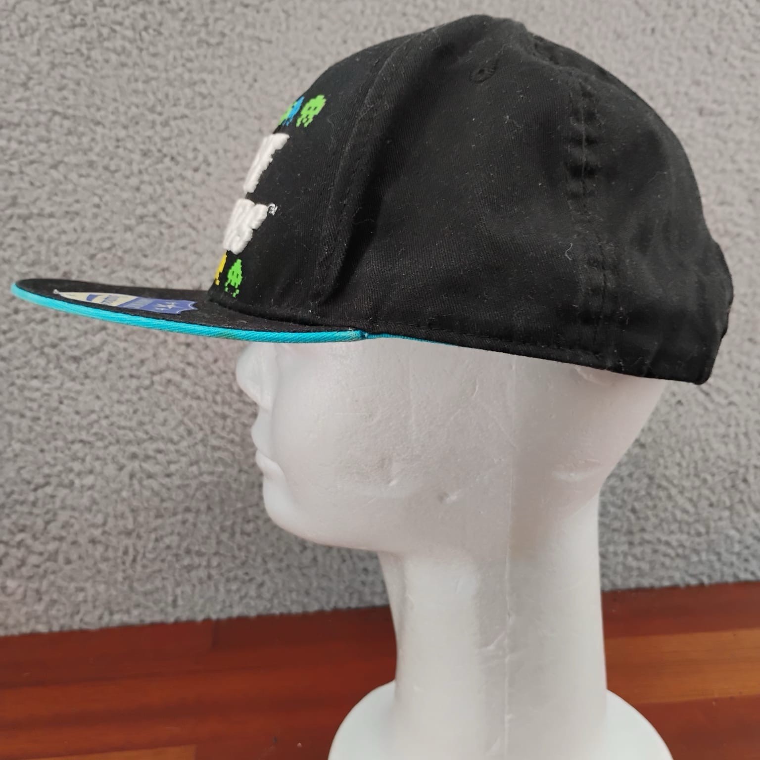 Embroidered SPACE INVADERS Logo Atari Baseball Ca… - image 4