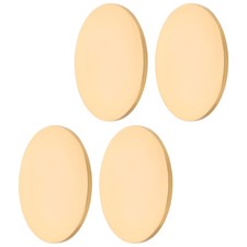 4pcs Round Copper Sheets: 45mm/1.778in Stamping Blank Disc Metal Round Plate