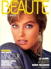 RENEE SIMONSEN Votre BEAUTE Magazine France May 1984