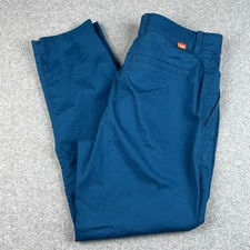 Nike Dri-FIT Pants Mens 32x30 Marina Blue UV Standard Fit Golf Chino DA4089-404
