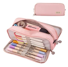 Large Capacity Pencil Case Big Capacity Pouch Portable Large Storage Pen Case...