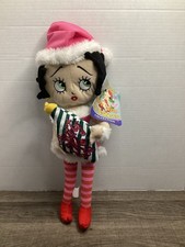 NWT Betty Boop Christmas 14 Plush Doll - Sugar Loaf "Merry Messages