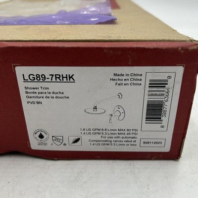 Pfister LG89-7RHK Rhen 1-Handle Shower Faucet Trim Brushed Nickel