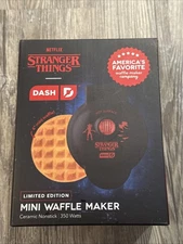 STRANGER THINGS MINI WAFFLE MAKER NETFLIX X DASH WAFFLE MAKER BRAND NEW