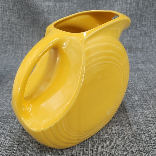 Fiesta Fiestaware Large Disk Pitcher 7.25” 64 oz Choose your Color Free Shipping - Picture 4 of 22