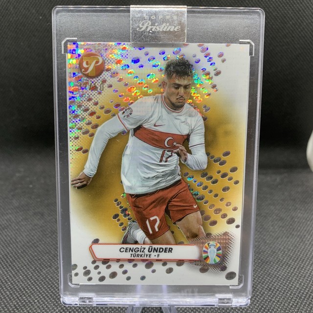 Cengiz Ünder /50 Gold Topps Pristine Road To UEFA EURO2024 Türkiye Türkei Sealed