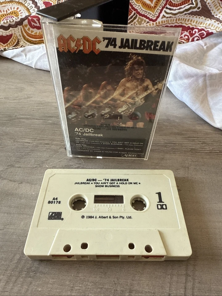 AC/DC: 74 Jailbreak (1984) CASSETTE TAPE - Image 4 of 4