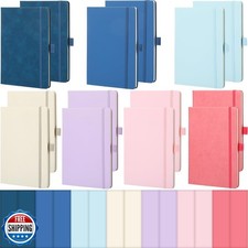 Laumoi 14 Pack Lined Journal Notebooks 5.5 x 8.2 Inch A5 Hardcove