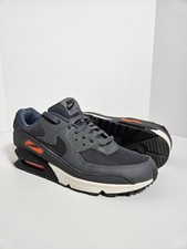 Nike Air Max 90 Iron Grey Total Orange for Sale | Authenticity