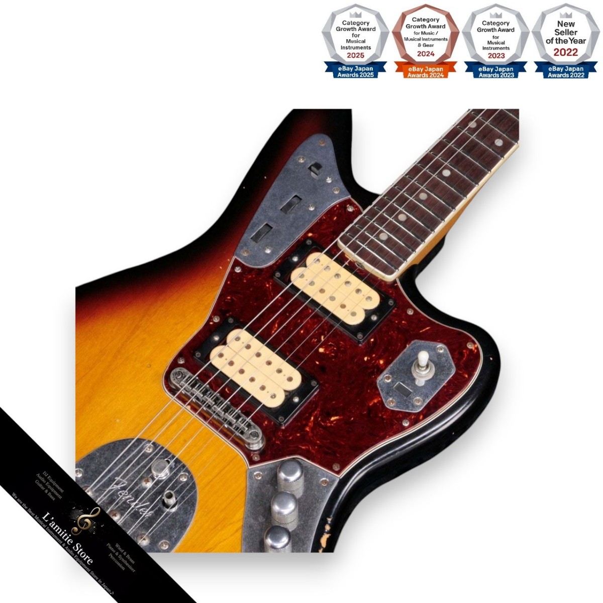 Fender Kurt Cobain Road Worn Jaguar 3Color Sunburst | eBay