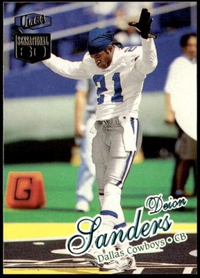 1998 Ultra #49SS Deion Sanders Sensational Sixty E1