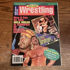 Sports Review Wrestling Magazine November 1994 Hulk Hogan Big Van Vader WWF NM