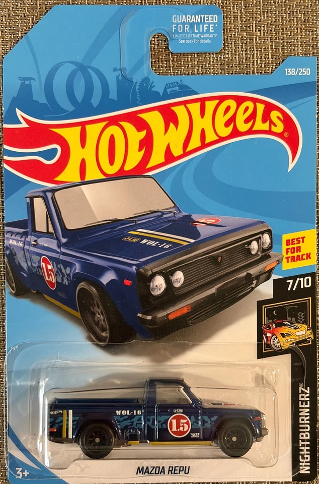 Hot Wheels Super Treasure Hunt 2019, Mazda Repu, ¡envío y protector gratuitos! Foto 2 de 4