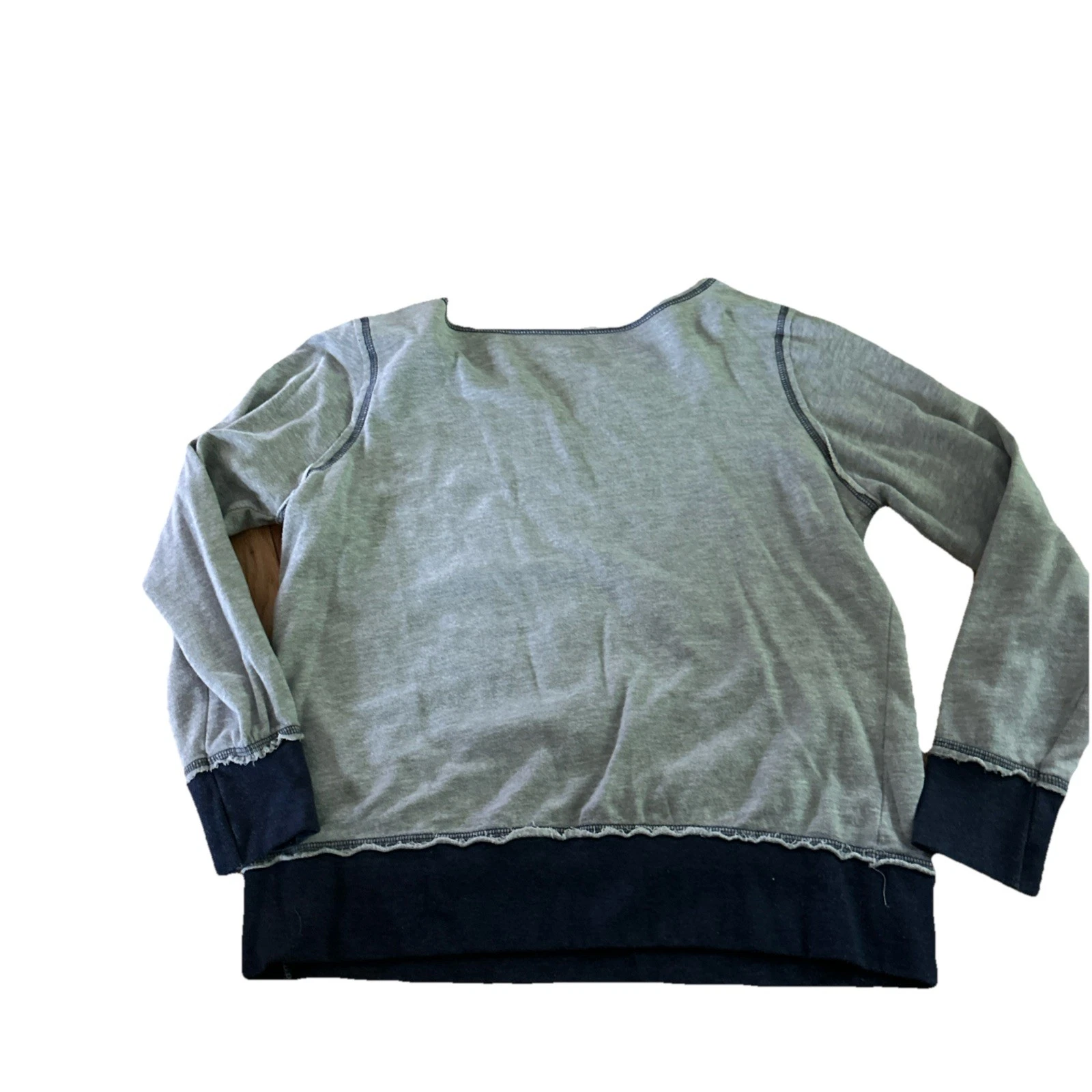 VETEMENTS NFL Team Apparel "Chicago DA BEARS" Pullover Felpa (Grigio) Donna Large