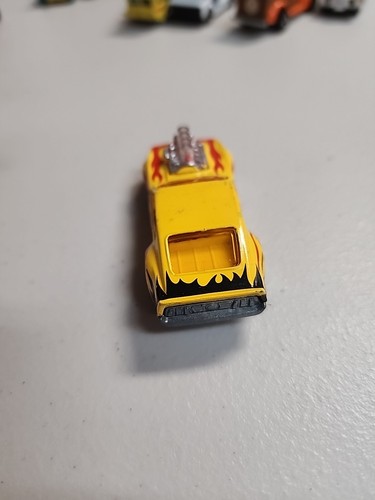Vtg Matchbox Rolamatics 1973 Mustang Piston Popper Die-cast Car England Flames - Picture 4 of 7