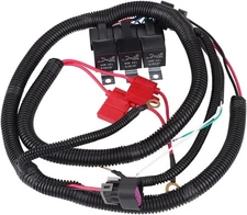 Dual Electric Fan Upgrade Wiring Harness Kit Compatible with Chevy GMC GM... 