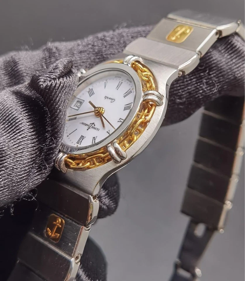 ULYSSE NARDIN La Chaine 44.21 Women's Quartz Gold Silver W26mm Analog - Image 4 of 4