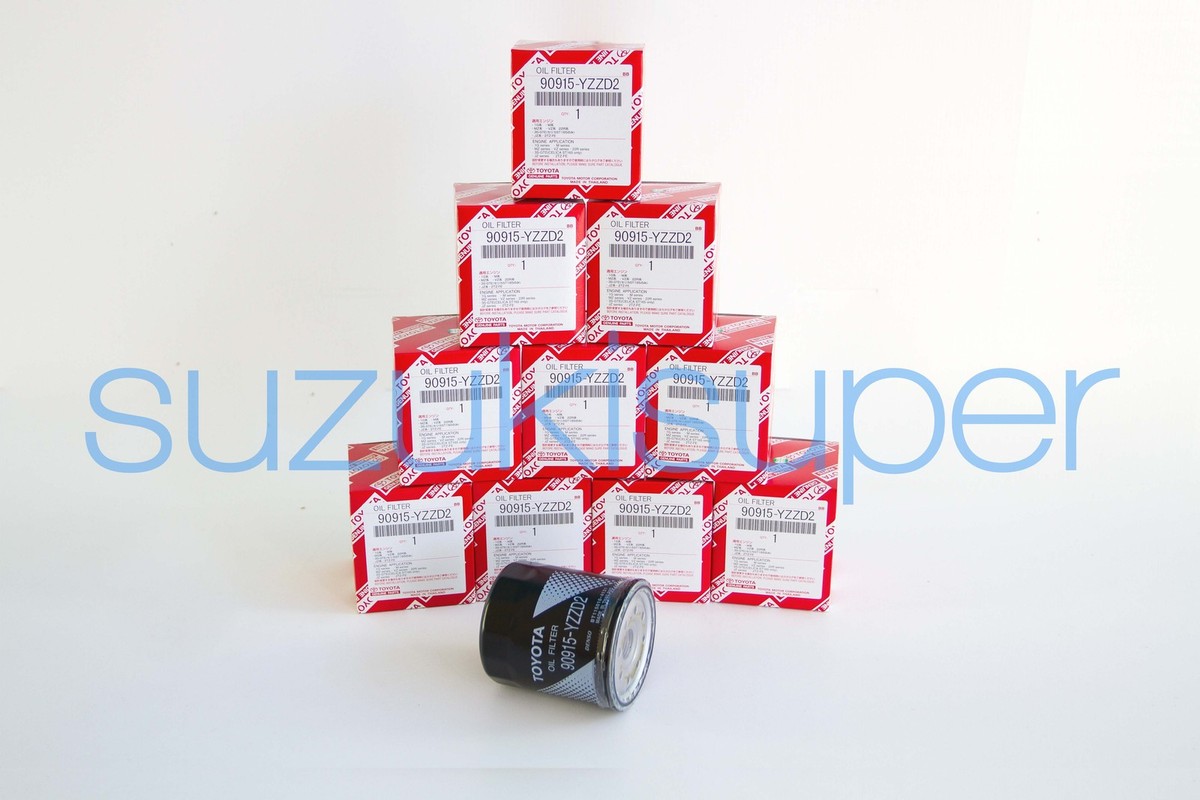 10 Genuine Oil Filter 90915-YZZD2 fits Toyota Refer RYCO Z418 | eBay