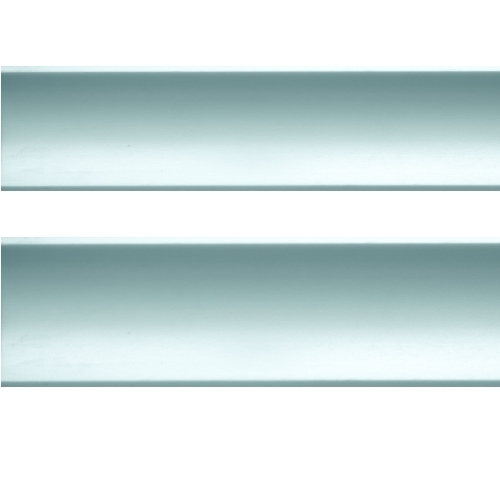 Plastic Ceiling Coving Plain Scoop 2.9m x 100mm (Looks like plaster) - Picture 3 of 3