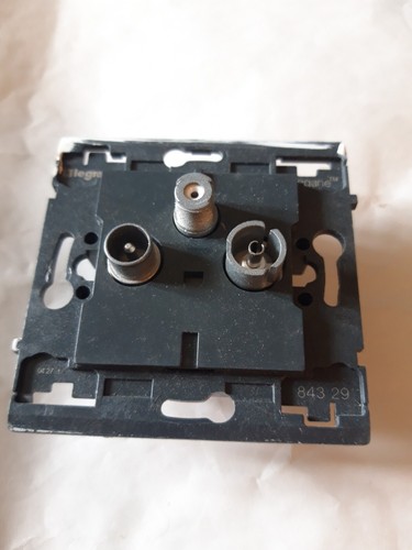 Legrand 079433 Prise RJ45 catégorie 6 FTP avec enrouleur Mosaic 4
